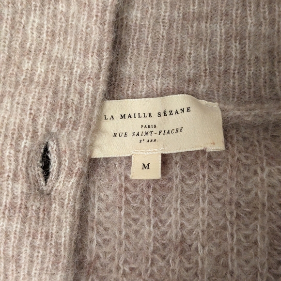 Sezane Micky jumper light beige medium - Picture 4 of 5